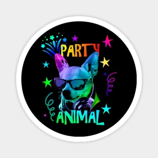 Chihuahua Party Animal Magnet